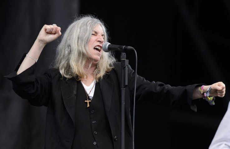 Patti Smith at Glastonbury 2015